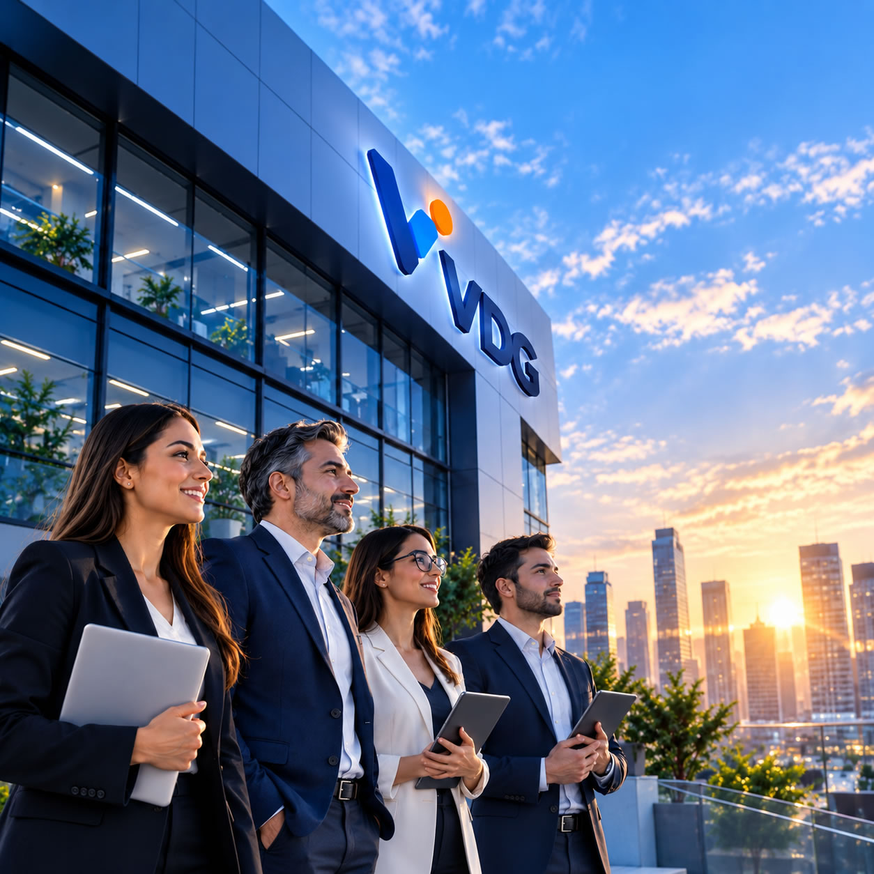 Equipo VDG en oficina